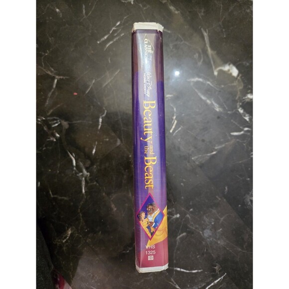 Beauty And The Beast Black Diamond VHS "Christmas Lead" Walt Disney Clamshell 92 - Picture 2 of 16